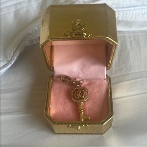 Juicy Couture Gold Key Charm